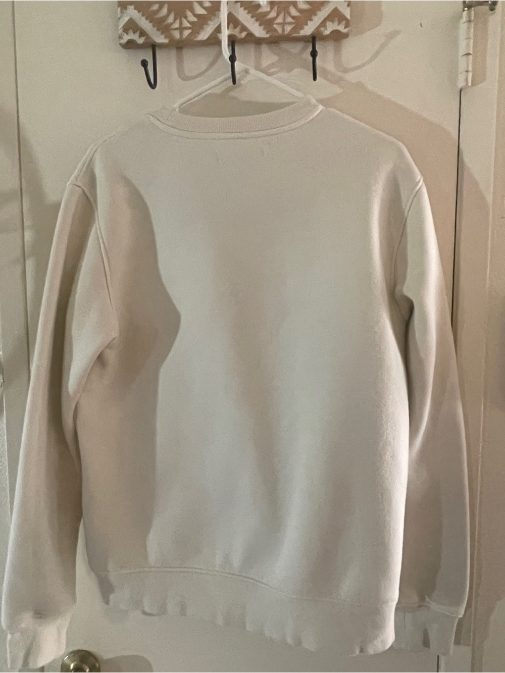 ROKU STUDIO Melting Eyes Embroidered Sweatshirt M Y2K Streetwear - Picture 9 of 10